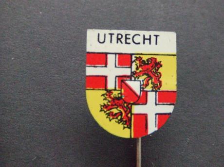 Utrecht stadslogo rood geel Nederlandse leeuw 
